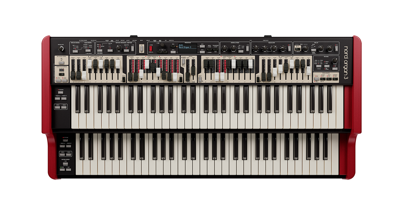 Nord Organ 3 keyboard