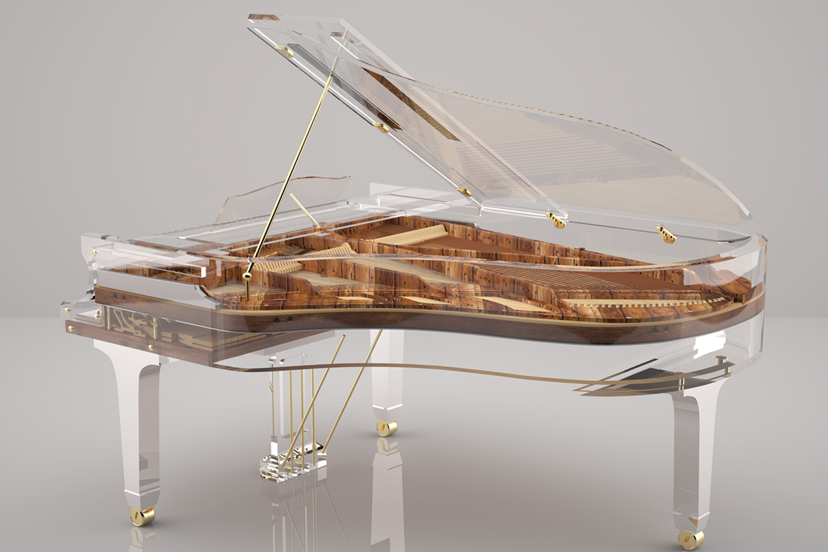 Crystal Edition Grand Piano