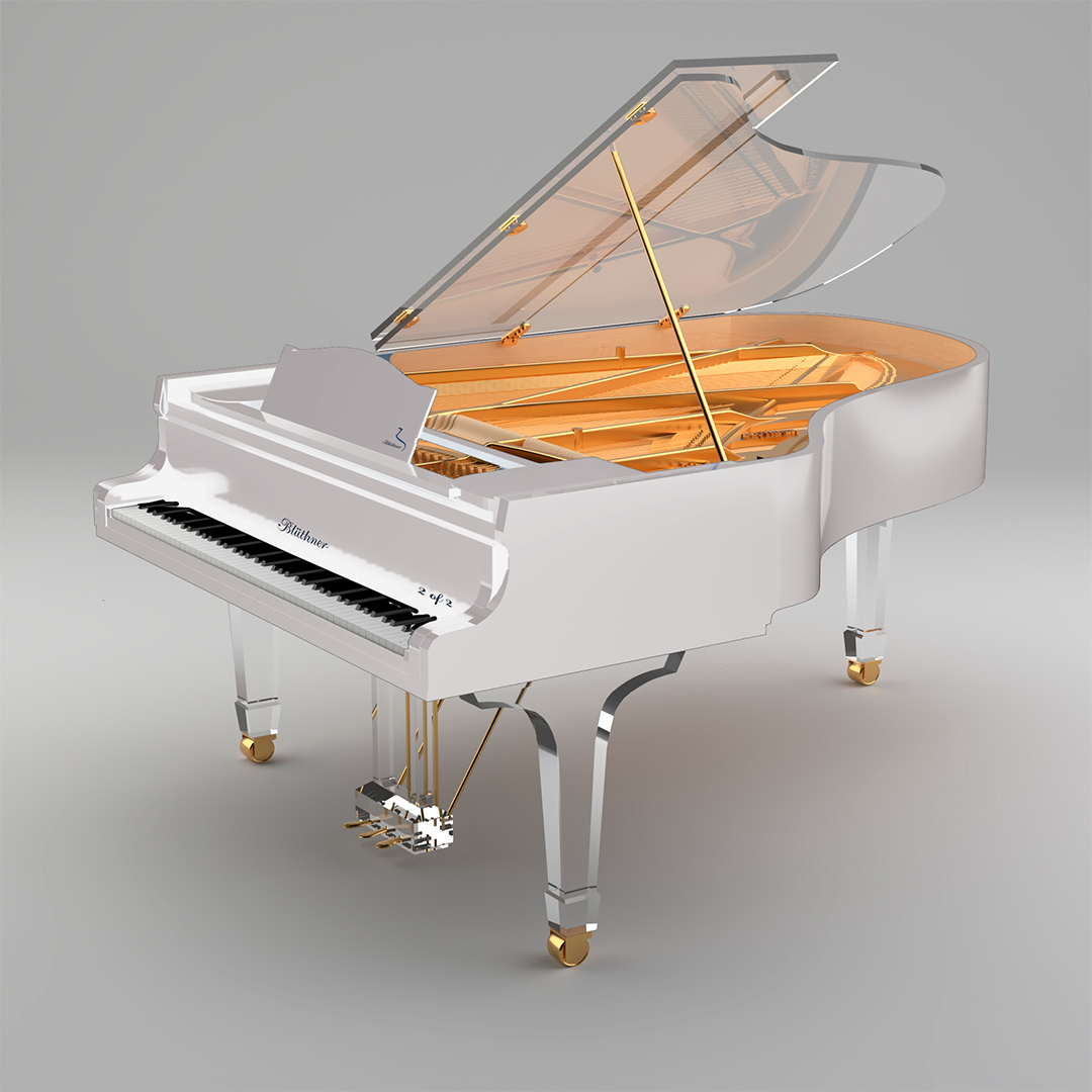 Crystal Edition Grand Piano in rose gold