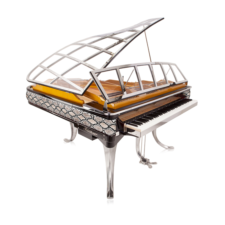 Bespoke Leather Grand Piano