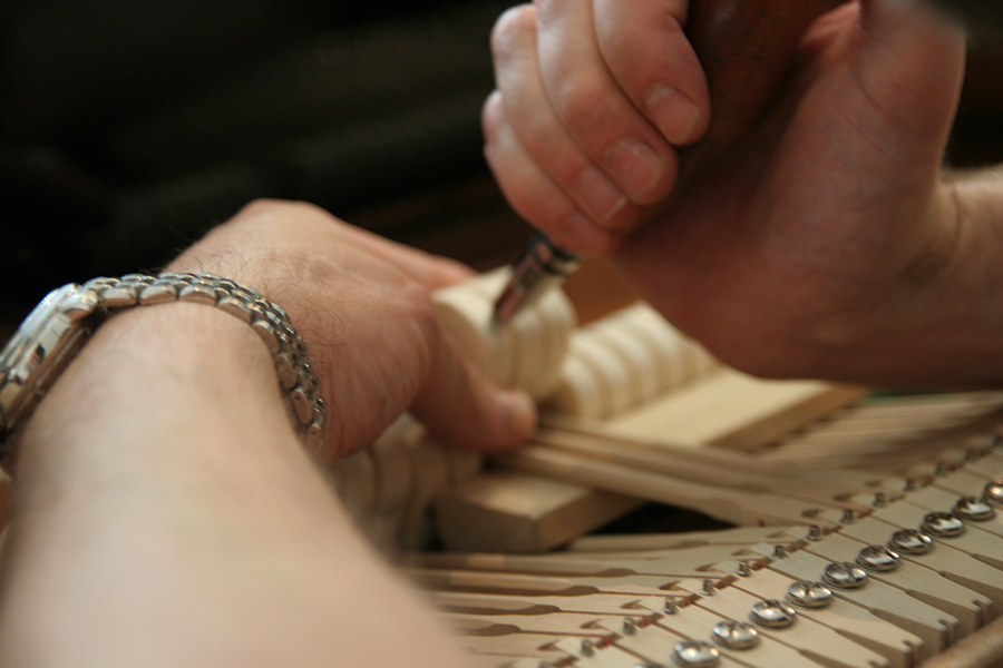 Bluthner piano servicing