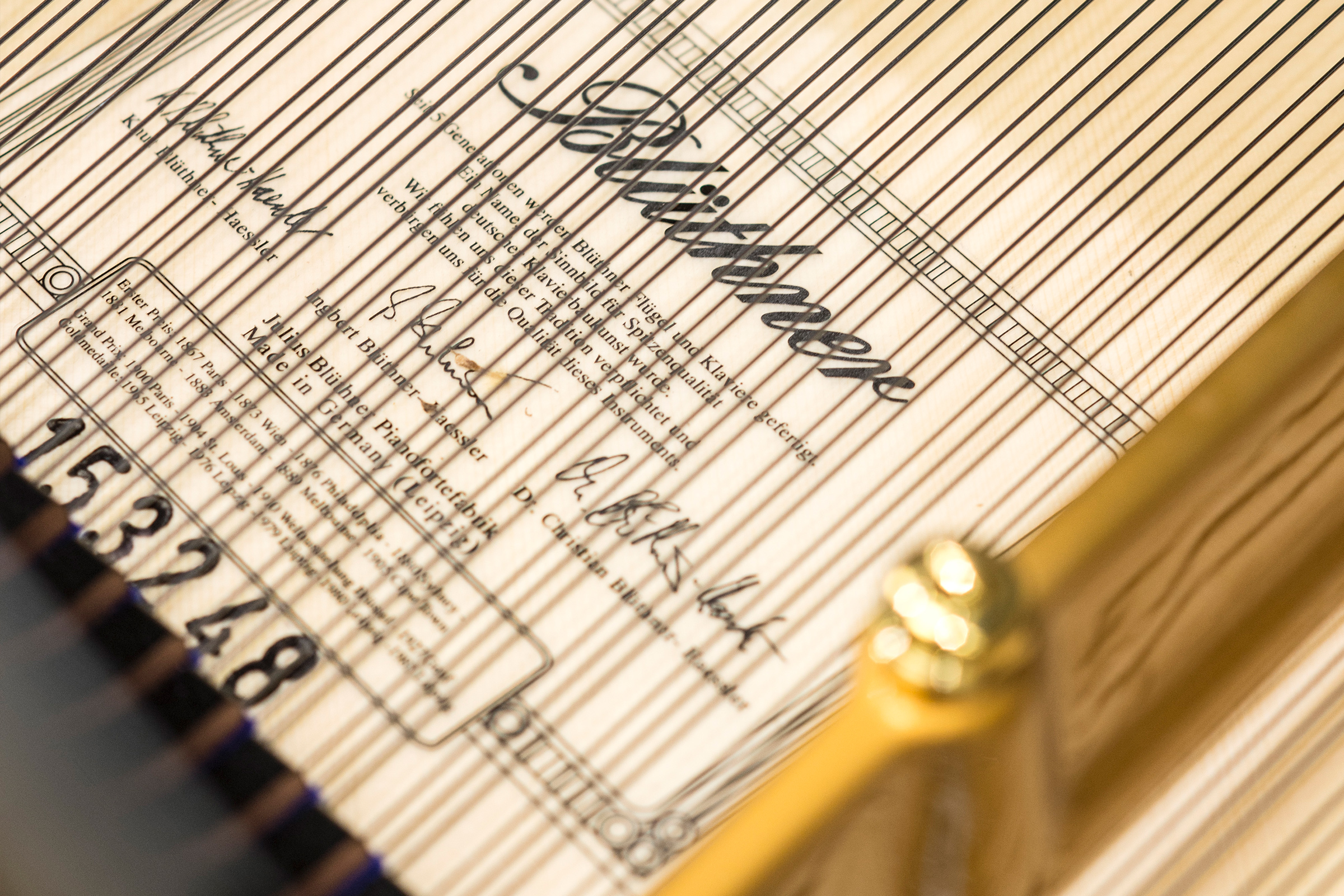 Blüthner Grand Pianos