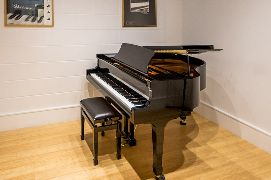Piano practice studio